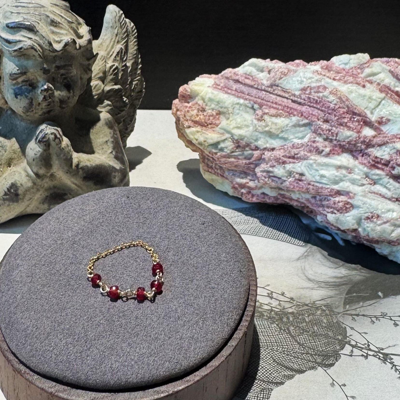 JY007 Pearl Soft Ring|American 14k Gold|Natural Pearl|Natural aquamarine|natural emerald|natural ruby|natural ruby|Beautiful soft ring