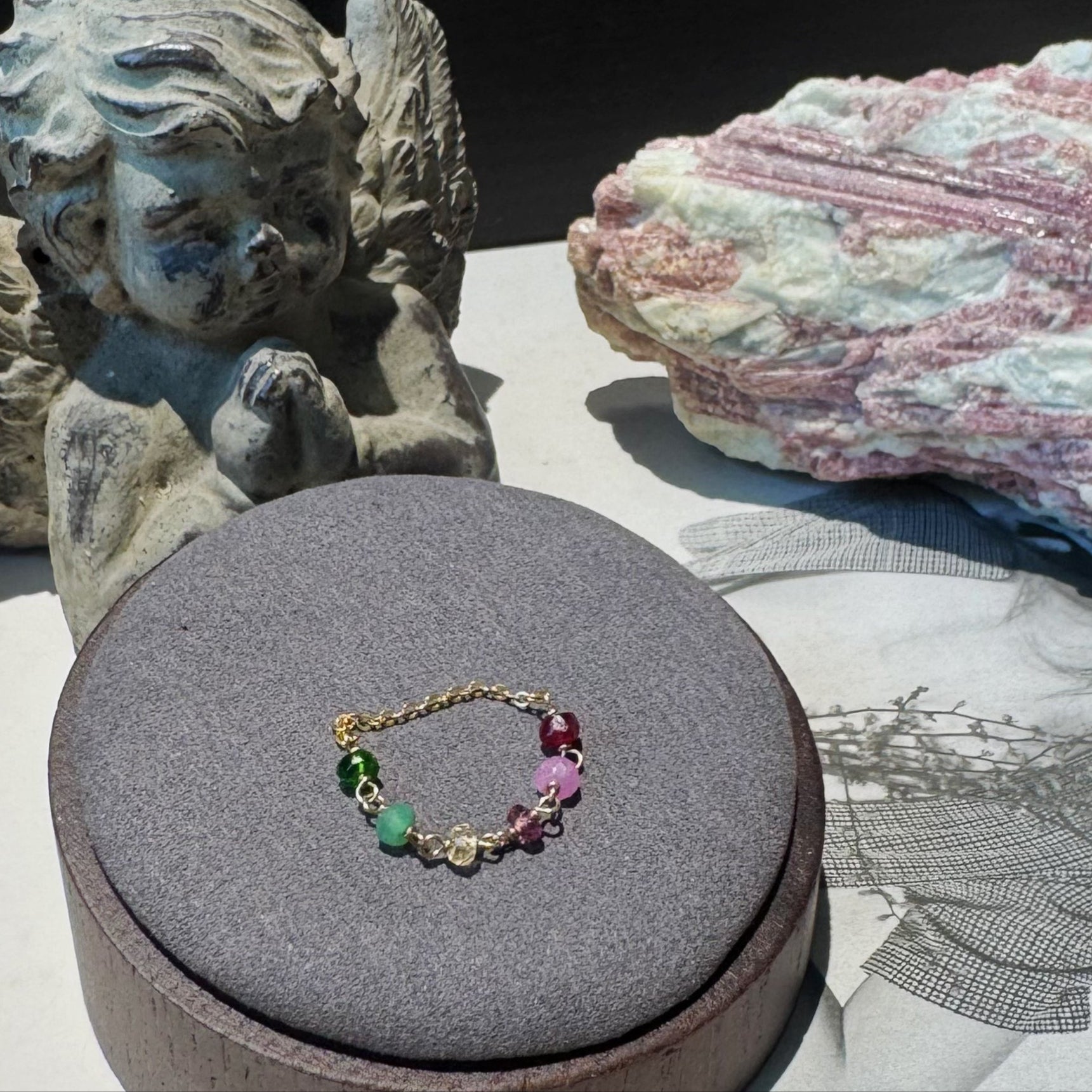 JY007 Pearl Soft Ring|American 14k Gold|Natural Pearl|Natural aquamarine|natural emerald|natural ruby|natural ruby|Beautiful soft ring