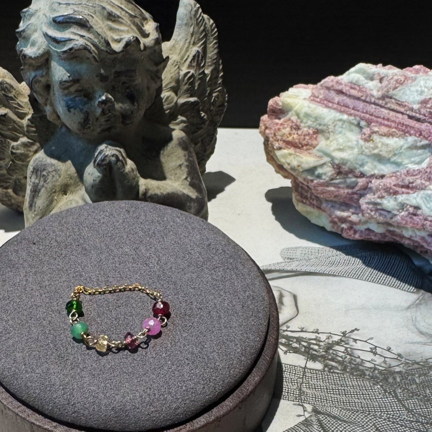 JY007 Pearl Soft Ring|American 14k Gold|Natural Pearl|Natural aquamarine|natural emerald|natural ruby|natural ruby|Beautiful soft ring