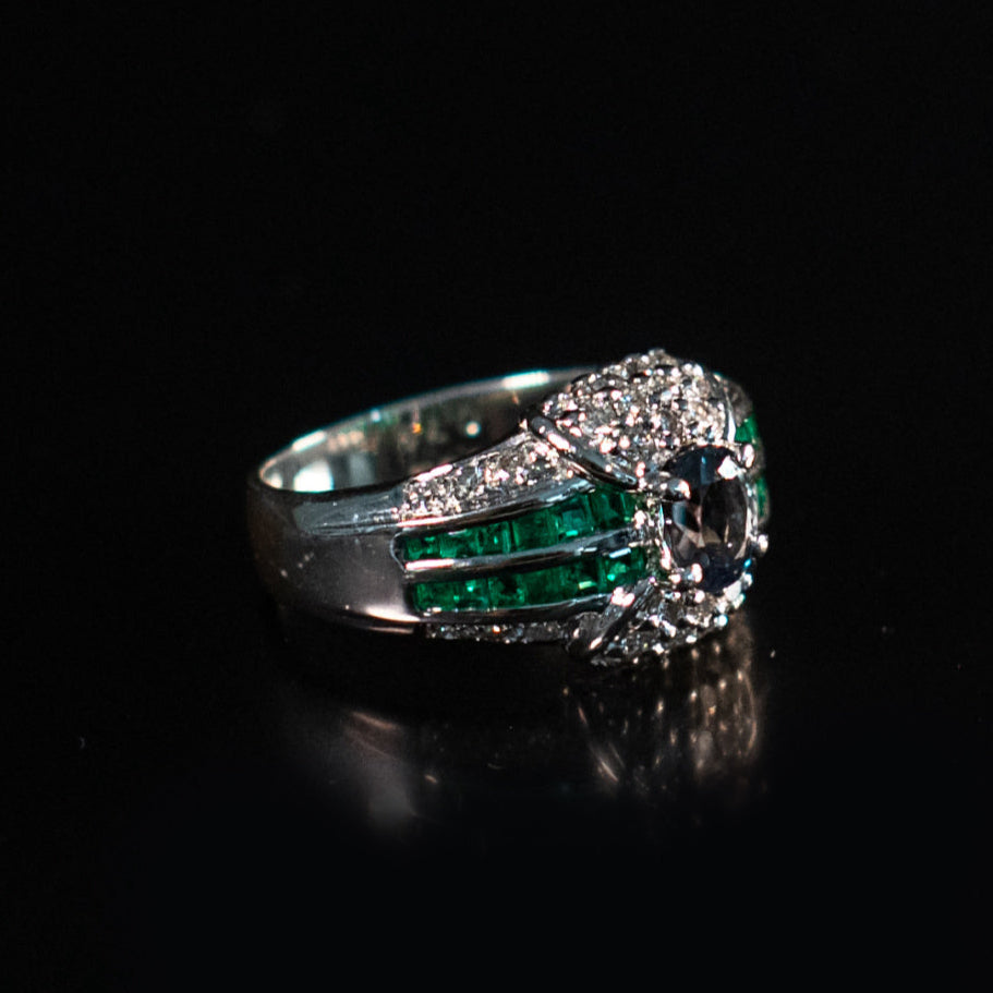 JY019 Pressure turns mountains into stone  | Natural Diamond VVS1/VVS2 | 18K Gold | Excellent Cut | Customizable | Exquisite Gift | Wedding | Anniversary Customization