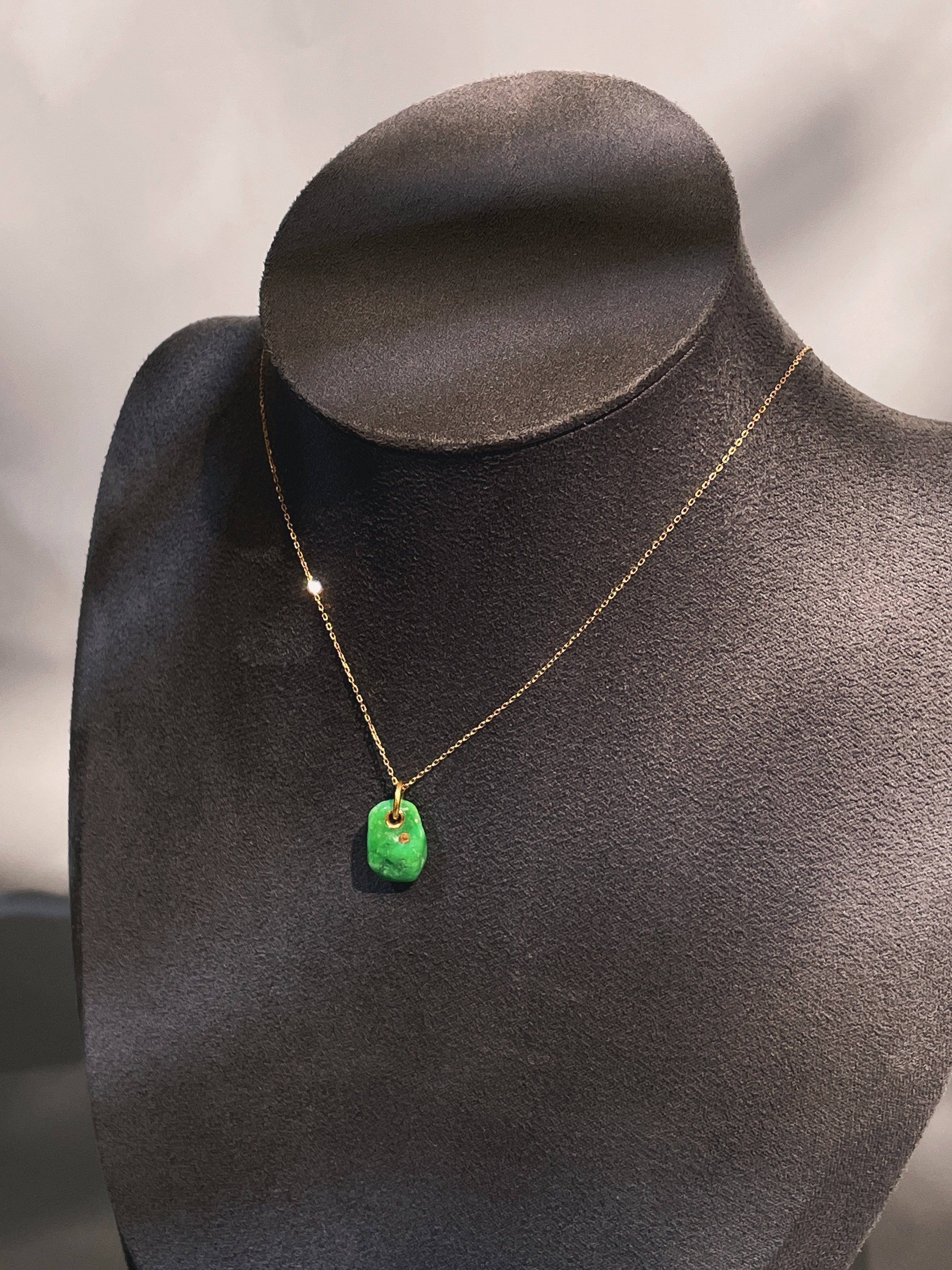 Jy026 18K Gold | Fine Jewelry | Perfect Gift|Turquoise  |Fine Jewelry | Perfect Gift|DIVIVAN